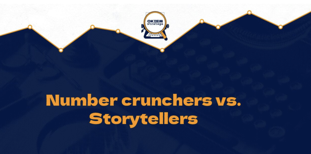Numer Crunchers vs. Storytellers - prezentacja