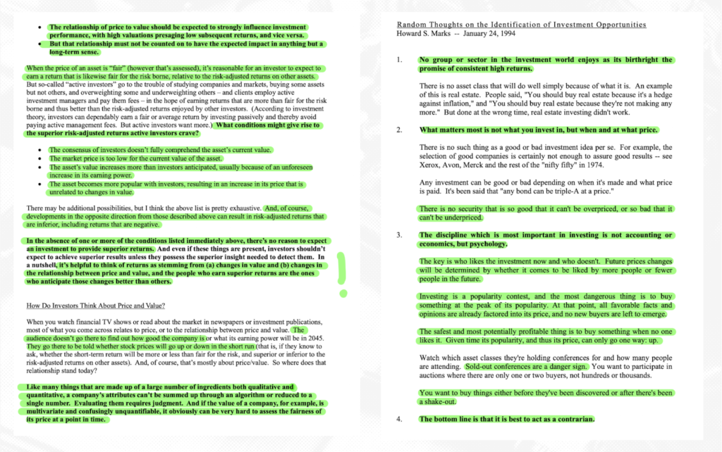 Memo's Howarda Marksa - Okiem Stratega