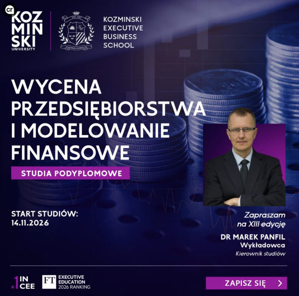 Wycena przedsiębiorstw i modelowanie finansowe - ALK